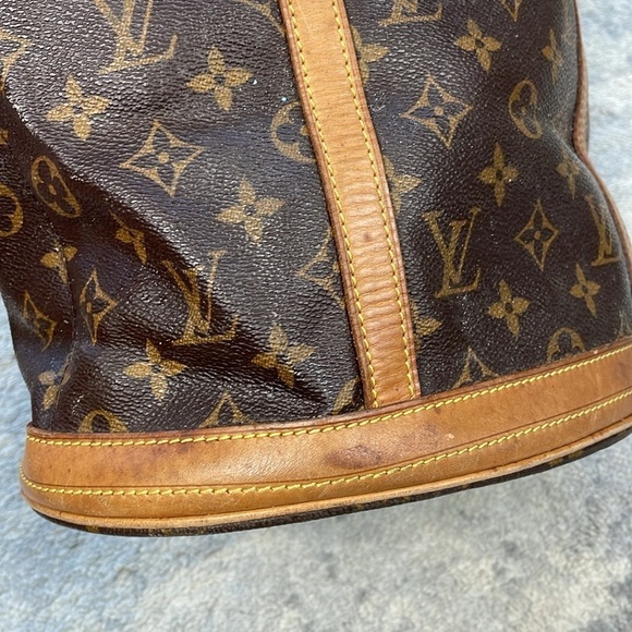 Vintage Louis Vuitton Monogram Bucket GM Bag Tote Classic Timeless - Picture 10 of 17